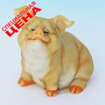 PG-7974 (96) 5*5*5,5 см Фигурка "Свинья", искусственный камень, пр-во SEALMARK (HONG KONG)
