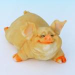 PG-7976 (96) 8,5*4,5*4 см Фигурка "Свинья", искусственный камень, пр-во SEALMARK (HONG KONG)