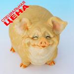 PG-7979 (18) 8*14*10 см Фигурка "Свинья", искусственный камень, пр-во SEALMARK (HONG KONG)