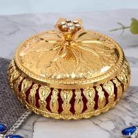 M-UF-88354/LG (60) Шкатулка для ювелирных украшений 8.5*8.5*5.5 см