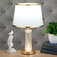 M-FL-062035 (24) Настольная лампа с абажуром, 25*25*42 см.